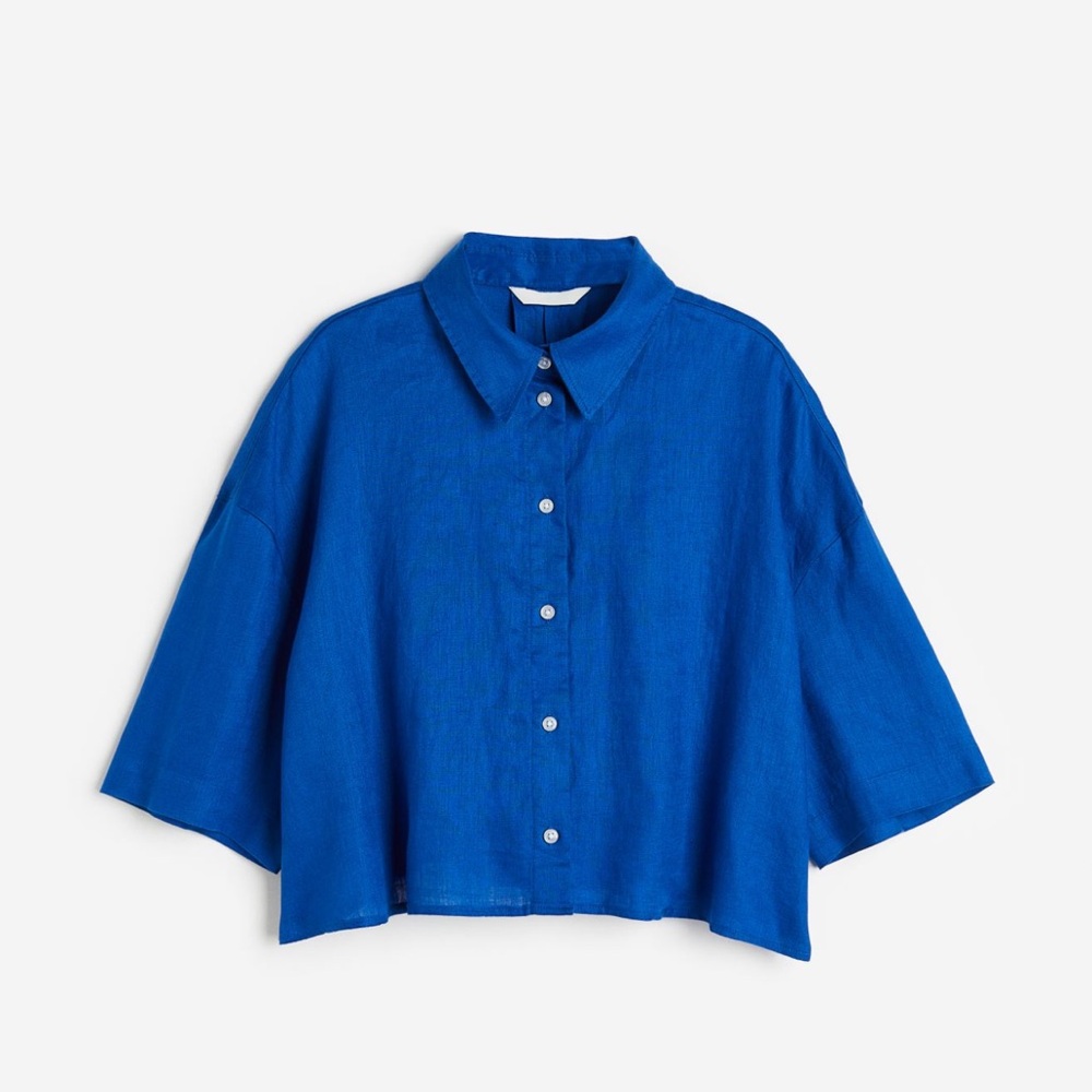 H&M Oversize Linen Shirt